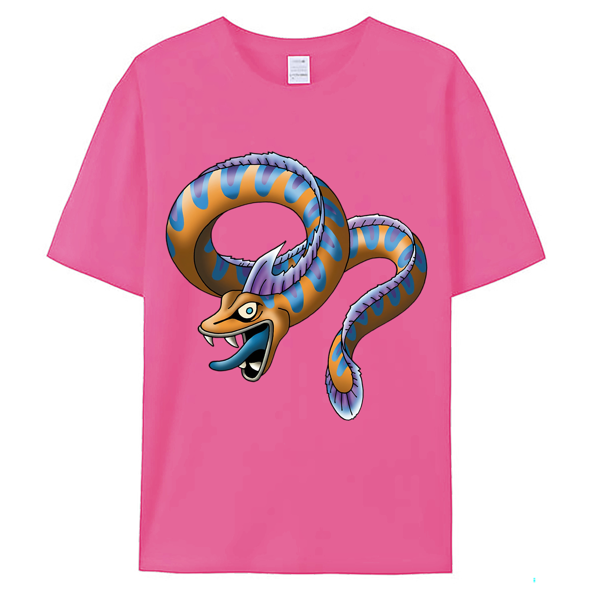 （画像用） ドラゴンクエスト Doragon Kuesuto Dragon Quest レディースカジュアルプリントTシャツ（綿100％）